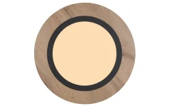 LED-Deckenleuchte Lea, holz/schwarz, 40 cm