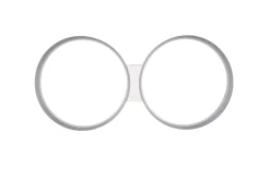 LED-Deckenleuchte Loop, weiß, inkl. stufenloser Dimmfunktion