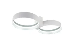 LED-Deckenleuchte Loop, weiß, inkl. stufenloser Dimmfunktion