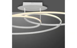 LED-Deckenleuchte Lumaca, weiß
