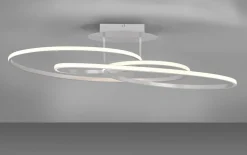 LED-Deckenleuchte Lumaca, weiß