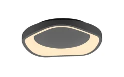 LED-Deckenleuchte Monta, schwarz, inkl. Memoryfunktion