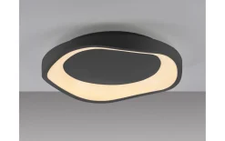 LED-Deckenleuchte Monta, schwarz, inkl. Memoryfunktion