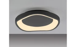 LED-Deckenleuchte Monta, schwarz, inkl. Memoryfunktion