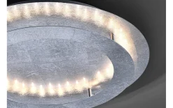LED-Deckenleuchte Nevis, silberfarbig, 50 cm