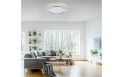 LED-Deckenleuchte Ritus, aluminium, 39 cm