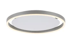 LED-Deckenleuchte Ritus, aluminium, 39 cm