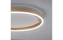 LED-Deckenleuchte Ritus, messing matt, 39 cm