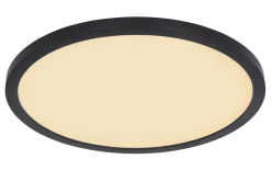 LED-Deckenleuchte Sapana, schwarz, 29,4 cm