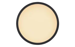 LED-Deckenleuchte Sapana, schwarz, 29,4 cm