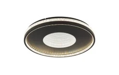 LED-Deckenleuchte Shirley, schwarz, inkl. Fernbedienung