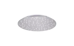 LED-Deckenleuchte Sparkle, stahlfarbig, 48 cm
