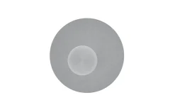 LED-Deckenleuchte Stella, alufarbig, inkl. CCT und Fernbedienung
