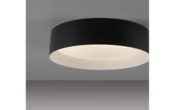 LED-Deckenleuchte Tavoli, schwarz, inkl. Fernbedienung