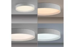 LED-Deckenleuchte Tavoli, weiß, inkl. Fernbedienung
