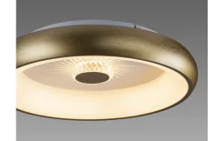 LED-Deckenleuchte Vertigo, messing, 45 cm