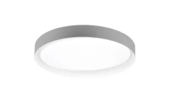 LED-Deckenleuchte Zeta, grau, 48,5 cm