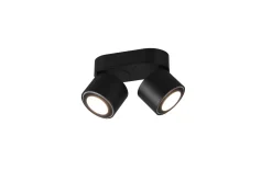 LED-Ein-/Aufbauspot Taurus, schwarz matt, 18 cm