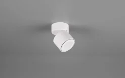 LED-Ein-/Aufbauspot Taurus, weiß matt, 8 cm