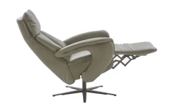 Leder Fernsehsessel HU-EC22138, olive, xtralarge, inkl. manuelle Verstellung