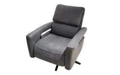 Leder Fernsehsessel MR 261, graphit