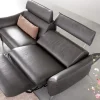 Leder Garnitur 1926 Mainstadt / 7916 Festkogel, schiefer, inkl. Wall-Free-Funktion