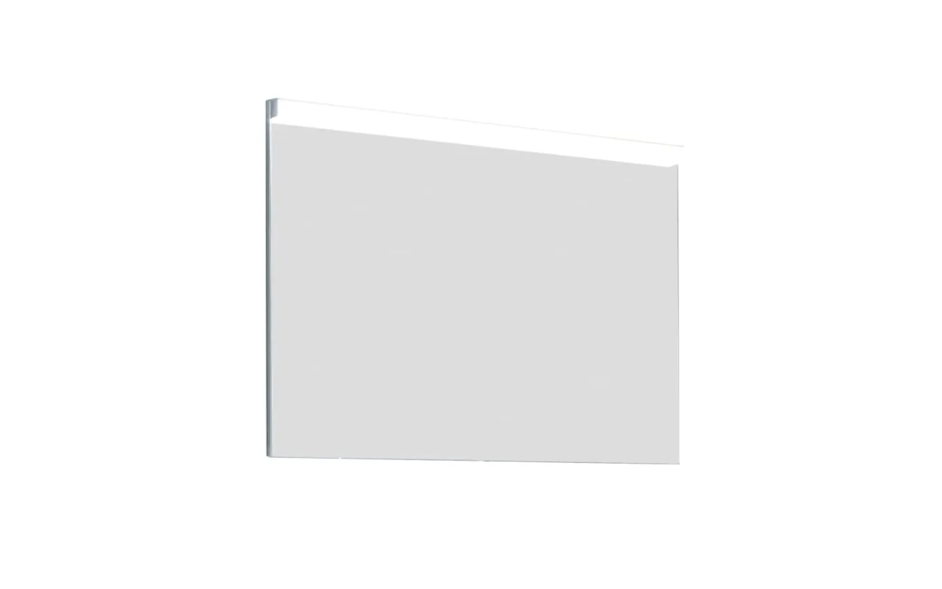 LED-Flächenspiegel Moliro, weiß, 90 x 67 cm