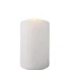 LED-Kirchenkerze in weiß, 14,5 cm