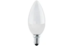 LED-Leuchtmittel Kerze 4,9 W/E14/470 lm, opal