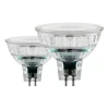LED-Leuchtmittel Reflektor 3 W/GU5.3/230 lm, klar, 2er Pack