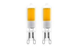 LED-Leuchtmittel 2 W/G9/200 lm, 2er Pack
