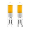 LED-Leuchtmittel 2 W/G9/200 lm, klar, 2er Pack
