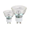 LED-Leuchtmittel 3,3 W/GU10/250 lm, klar, 2er Pack
