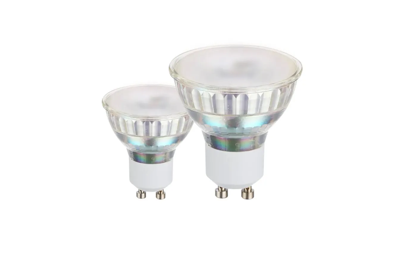 LED-Leuchtmittel 2,8 W/GU10/250 lm, satiniert, 2er Pack
