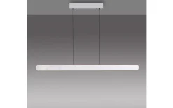 LED-Pendelleuchte Adriana Round, weiß, inkl. Funktionen