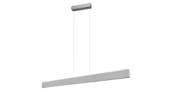 LED-Pendelleuchte CCT Galway, nickel, inkl. Höhenverstellung