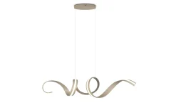LED-Pendelleuchte Cinque Cisenna, beige
