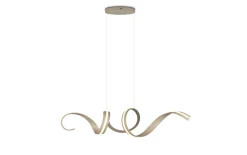 LED-Pendelleuchte Cinque Cisenna, beige