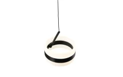 LED-Pendelleuchte Dios, schwarz, 1-flammig