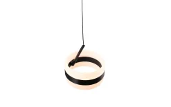 LED-Pendelleuchte Dios, schwarz, 1-flammig