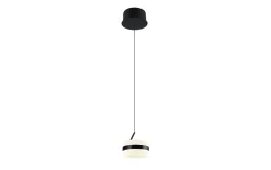 LED-Pendelleuchte Dios, schwarz, 1-flammig