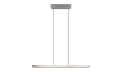 LED-Pendelleuchte Donegal, nickel, inkl. Fernbedienung