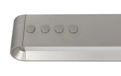 LED-Pendelleuchte Donegal, nickel, inkl. Fernbedienung