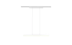 LED-Pendelleuchte DUOline in weiß matt, 90 cm