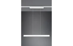 LED-Pendelleuchte DUOline in weiß matt, 90 cm