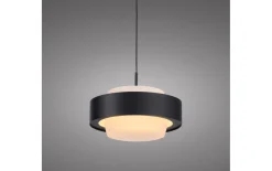 LED-Pendelleuchte Elmo, schwarz