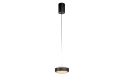 LED-Pendelleuchte Elmo, schwarz