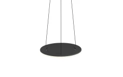 LED-Pendelleuchte Haley, schwarz, inkl. CCT und Höhenverstellung