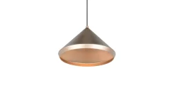 LED-Pendelleuchte Laguna, coffee, 1-flammig, inkl. Höhenverstellung