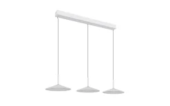 LED-Pendelleuchte Lampone, weiß, 3-flammig